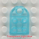 50pcs DIY Building Blocks 3176 Brick Heart Necklace/Key Ring Toys 2x 3 Heart-shaped Multicolor Educational Toy Gift for Children