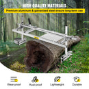 SucceBuy Chainsaw Mill Planking Milling 24 36 48 In Guide Bar Wood Lumber Cutting Portable Sawmill Aluminum Steel Chain Saw Mill