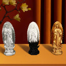 12-Inch Mexico Virgin Mary Figurines Catholic Blessed Mother Guadalupe Sculpture Resin Religious Statue Home Room Decoration