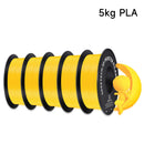 Geeetech 5Kg Standard PLA Filament 1.75mm 3D Printer Plastic Material, Accuracy 0.03mm, multiple colour, Fit Most FDM Printer