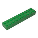 Gobricks 10PCS Bricks Parts 2 x 10 Compatible with 3006 92538 pieces of children's toys Assemble Building Blocks Technical