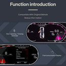 1920*720 Auto Lcd Dashboard For BMW 3 Series E90 E91 E92 2005 6 7 8 9 10 11 12 Years Paneel Virtuele Cockpit Snelheidsmeter Voor