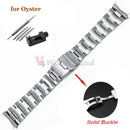 For Seiko SKX007 SKX009 Solid Stainless Steel Watch Band 20mm 22mm Men's Sports Strap for Jubilee Curved End Bracelet for Oyster