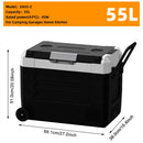 The Tundra | 20L-55L Portable Compressor Car Fridge (12V/24V DC + AC)