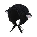 Cute Lolita Beanie Hat Easter Christmas Little Lamb Ears Hat Costume Party Cosplay Small Ear Cap Earflap Hat
