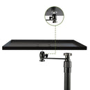 SH Adjustable Table Frosted Light Stand,Desk Mount Stand With Standard 1/4 Screw,Ball Head Use For Ring Light,Video,Projector