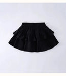 2025 Autumn and Winter New Girls Corduroy Skirt Children Trendy Cake Skirt Pleated Skirt with Safety Pants