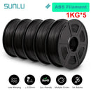 The Stratum Forge | SUNLU 5KG Professional-Grade 3D Printing Filament Bundle