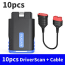 MUCAR Driverscan汽车诊断工具OBD2扫描仪，支持全车系全系统故障码读取，15项复位功能，双向控制扫描工具