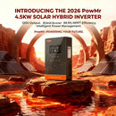 The Grid Forge | 24V 4000W Pure Sine Wave Off-Grid Solar Inverter with 140A MPPT