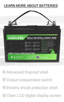 The Lithion Reserve | 12.8V 180AH LiFePO4 Deep Cycle Battery