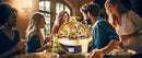 ROOMARK 9QT Chafing Dish Buffet Set, High Grade Stainless Steel Catering Warmer Complete Set with Thick Frame for Party Wedding