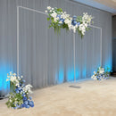 The Aisle | 3x6m Heavy-Duty Galvanized Wedding Backdrop Frame Kit for Events & Banquets