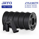JAYO 3D Printer Filament PLA Series 1.75MM 5Rolls/10Rolls High Strength 100% No Bubble Neatly Wound for FDM DIY Gift Material