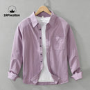 Minimalist Pure Cotton Oxford Shirt