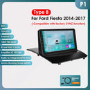 Hizpo Smart Car Systems Radio for Ford Fiesta MK7 2009-2017 Car Multimedia GPS 2din Autoradio Wireless CarPlay Android Auto WIFI
