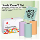 Portable Printer Phomemo M02S Thermal Mini Printer 300dpi Inkless Pocket Printer Compatible 15/25/53mm Sizes Self-Adhesive Paper