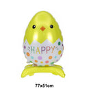 Easter Balloons Large Bunny Egg Foil Balloons Easter Egg Balloon Baby Shower Happy Easter Themed Party Decorations Supplies