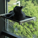 Durable Cat Bed Foldable Cat Hammock with Strong Load Capacity Detachable Suction Cup Cat Nest A Window View Cat for Balcony