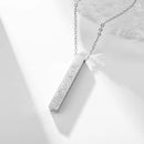 Classic Lucky Arabian God Allah Pendant Stainless Steel Necklace Ladies Islamic Muslim Charm Amulet Jewelry Gift Wholesale