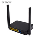 EATPOW 300Mbps 2.4G 无线路由器 MTK7628KN 芯片 WiFi 路由器，带 2*5dbi 外置天线 办公/家用路由器