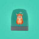 Cartoon Cute Animals Little Monster Children'S Clothes Stamp Seal Kids Personalized Stamps Label Stamp, Waterproof Labels