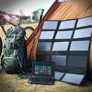 ALLPOWERS 100W 18V 12V Portable Solar Panel Foldable Solar Battery Charger for Laptop Mobile Phone Power Station Travel Camping