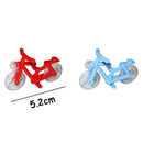 MOC Bricks Chrome Bike Bicycle Scooter Model Building Block Little Sheep Motorcycle City Traffic Bicycle Motor Vehicle Car