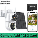 8MP 4K HD Outdoor Solar Camera Wireless Wifi Surveillance Camera Soalr Pannel Battery Camera Human Detection Night Vision ICSEE