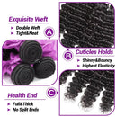 Burmese Raw Curly Human Hair Bundles Deep Wave 3 4 Bundles For Women 30 inch Sew In quickly Weave Remy Virgin Hair Extension