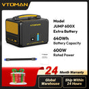 The Reserve Cell | 640Wh LiFePO4 Expansion Battery for VTOMAN Jump 600X