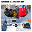 SucceBuy 5KW Diesel Air Heater All in One 12V Diesel Parking Heater  Diesel Heater Remote Control LCD Switch for RV