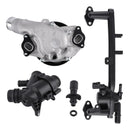 Water Pump Coolant Pipe Sensor Thermostat for Land Rover LR4 2010-2016 LR028136