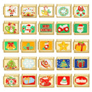 FUNIQUE Romantic Christmas Tree Snowman Sleigh Garland Italian Charm Links Fit 9mm Bracelet Stainless Steel DIY Jewelry Making