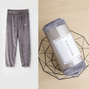Coral Fleece Pajama Set Couple Pyjamas Suit Women Men Winter Thicken Sleepwear Loose Sleep Set Homewear Soft Warm Pijama Hoodies