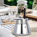 Single/Double Tube Espresso Maker Easy To Operate & Quick Cleanup Pot Italian Coffee Machine Maker 1/2/4 Cups Gift for Man Women