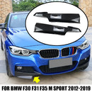 适用宝马配件 3系 F30 F31 F35 M运动版 320i 325i 328i 335i 2012-2019款 雾灯罩饰件 前扰流板