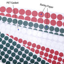 20/500pcs 18650 21700 26650 Li-ion Battery Insulation Gasket Pack Cell Barley Adhesive Paper Glue Fish Electrode Insulated Pads
