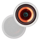 Herdio 6.5英寸家用音响300W吸顶蓝牙扬声器家庭嵌入式音箱系统适用于室内厨房卧室浴室