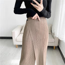 YUDX Women Pleated Solid Color Ankle-length Pants Elastic Waist Wide Leg Straight Female Trsouser Loose 2026 Summer