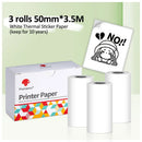 Phomemo M02Pro Mini Portable Printer Wireless Thermal Labeler 300dpi Inkless Printing 15/25/50/53mm for Photo Easy Labeling