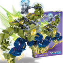 Lewan 2077 Steel Mech American Team Killer Assembled Building Blocks Boy Toy Gift Compatible with Lego