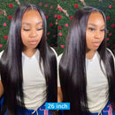 The Loom Ledger | 3-Piece Brazilian Straight Hair Bundle Set with 2x6 Lace Closure