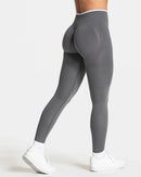 New Women's Color Blocking Yoga Leggings Seamless Knited Tights High Waist Hip Liftting Gym Workout Solid Color Sports Pants
