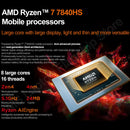 联想小新Pro 14 2023笔记本电脑 超薄 AMD 锐龙7 7840HS Radeon 780M 32GB LPDDR5X 内存 1TB/2TB 固态硬盘 2.8K 400尼特 120Hz 笔记本