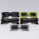 2024 New Retro Men Square Sunglasses For Women Vintage Luxury Rivet Designer Sun Glasses Fashion Arrow Shades UV400 Eyeglasses