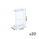 MARUMINE MOC Build Block Part Window Glass House Transparent Wall Panel 87552 87544 60581 87543 59349 Creative Brick Accessories