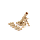 WWII Military Building Blocks Accessories Soldier Figures Weapons Box Rifle Submachine Gun AKM Shield Mini Brick Toy K003 Gift