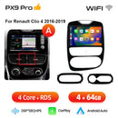 AWESAFE PX9 车载收音机 适用于 雷诺 Clio 4 2012-2019 无线 Carplay 屏幕 安卓自动立体声 GPS 导航 FM RDS BT SWC