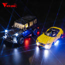Vonado LED Light 76924 Set Suitable for Mercedes-AMG G 63&Mercedes-AMG SL 63 Gift (Lighting Accessories Only)